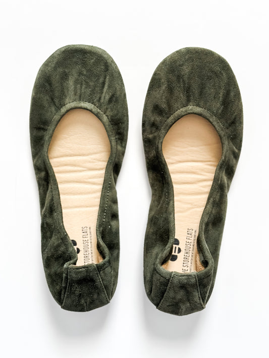 Evergreen Fir Suede