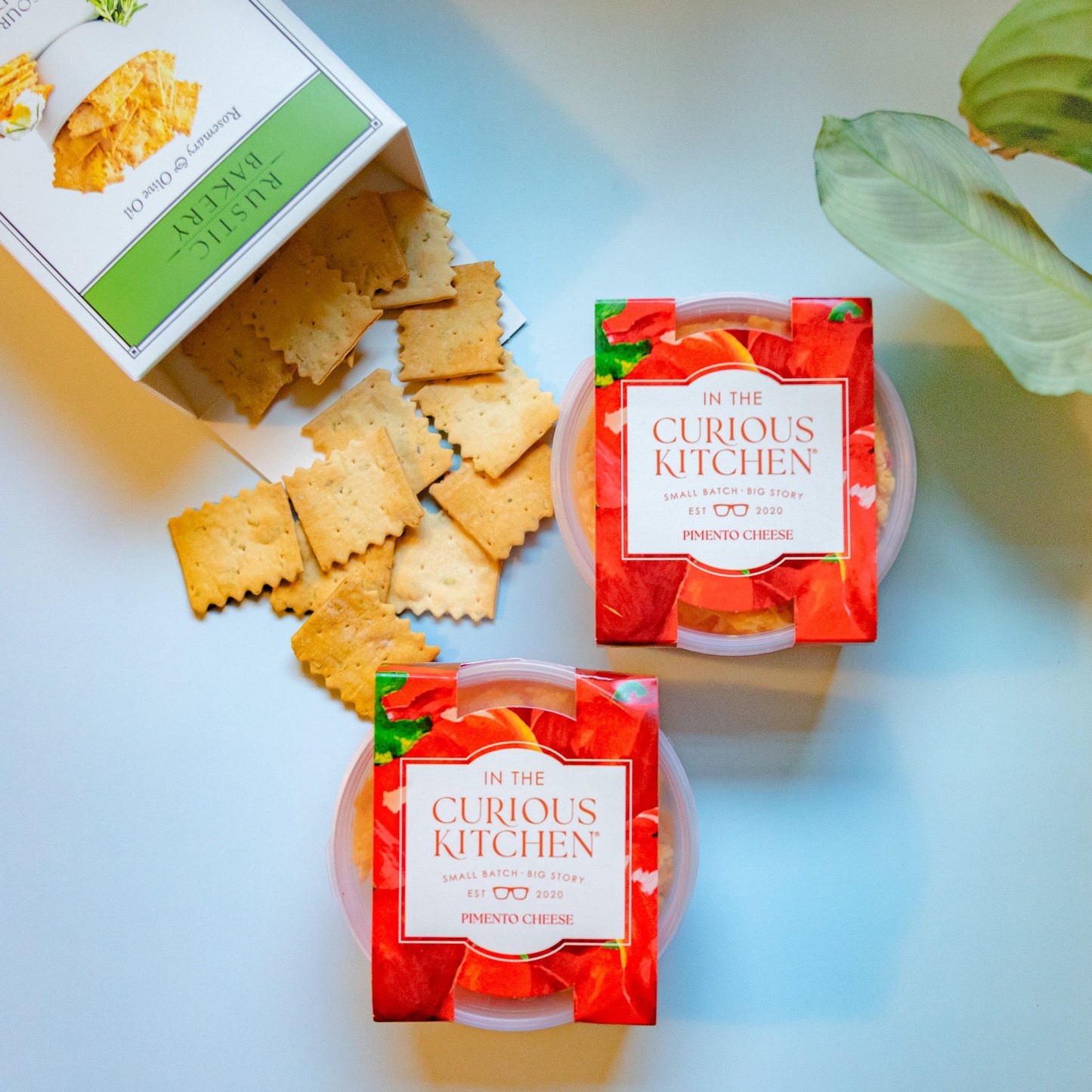 Pimento Cheese (2 pack) & Crackers – A Southern Cheese & Cracker Duo