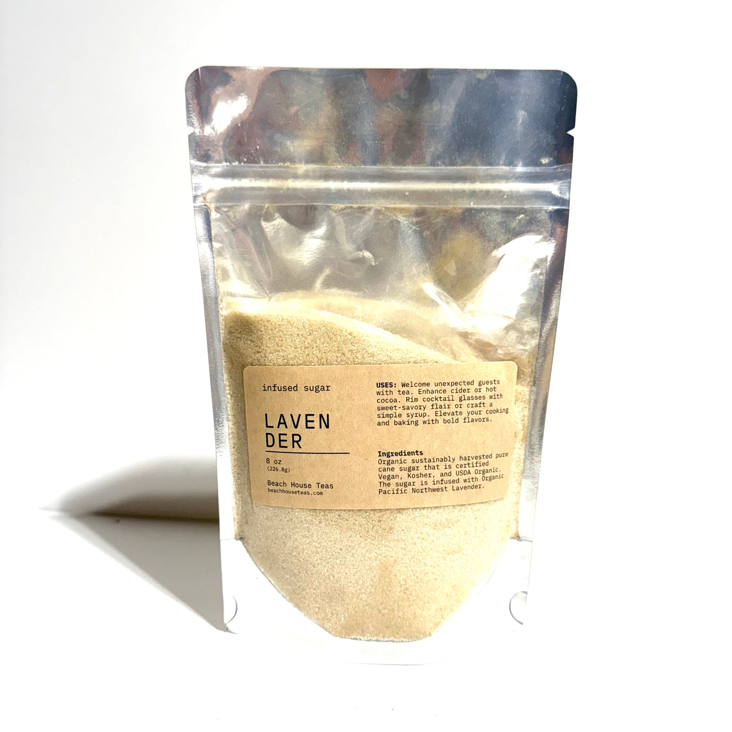 Lavender infused artisan culinary sugar
