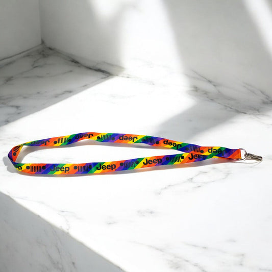 Lanyard - Jeep Rainbow