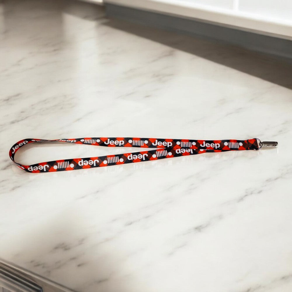Lanyard - Jeep Buffalo Plaid