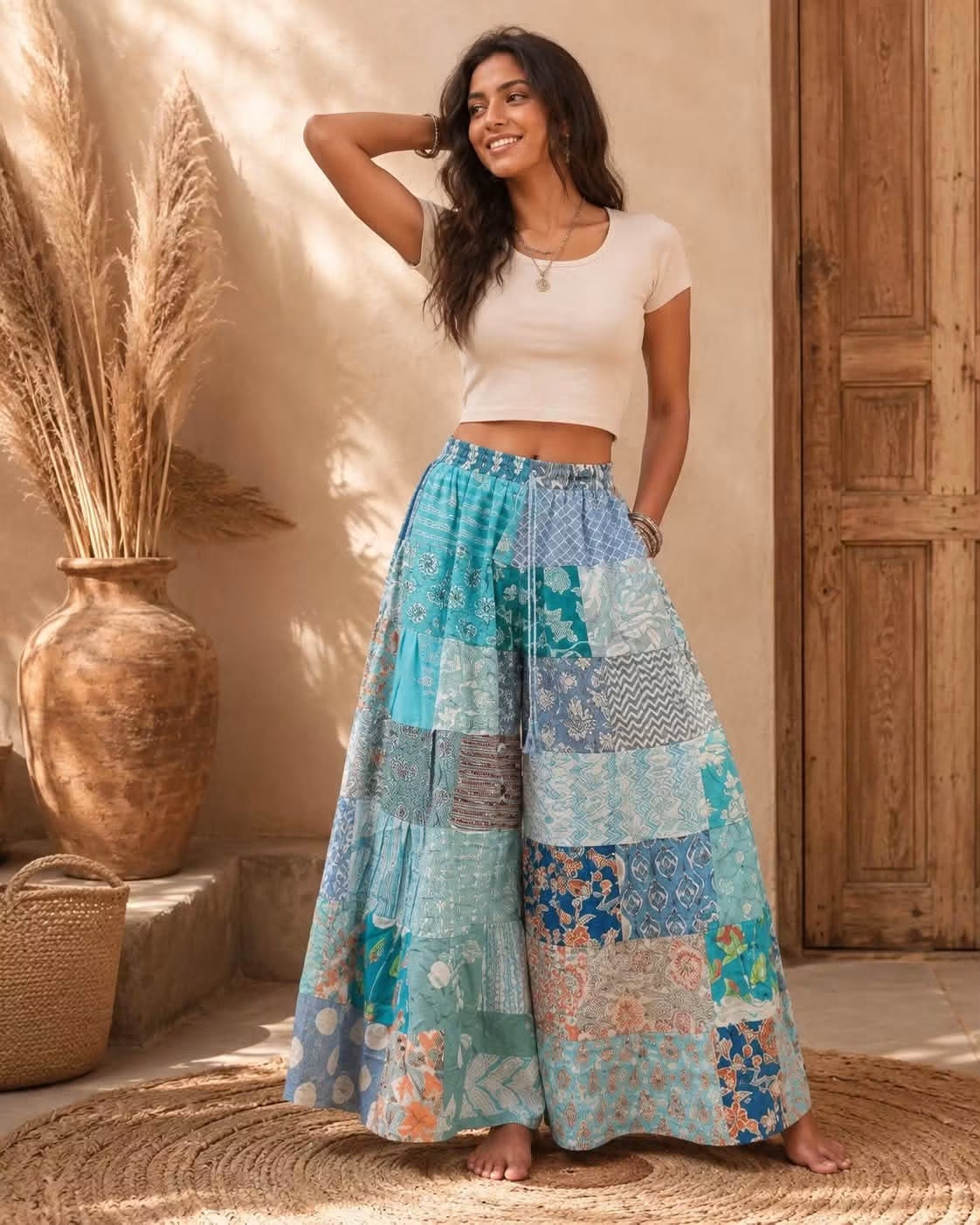Patchwork Pants (PREORDER CLOSES 8/4, ETA ~6 WEEKS)