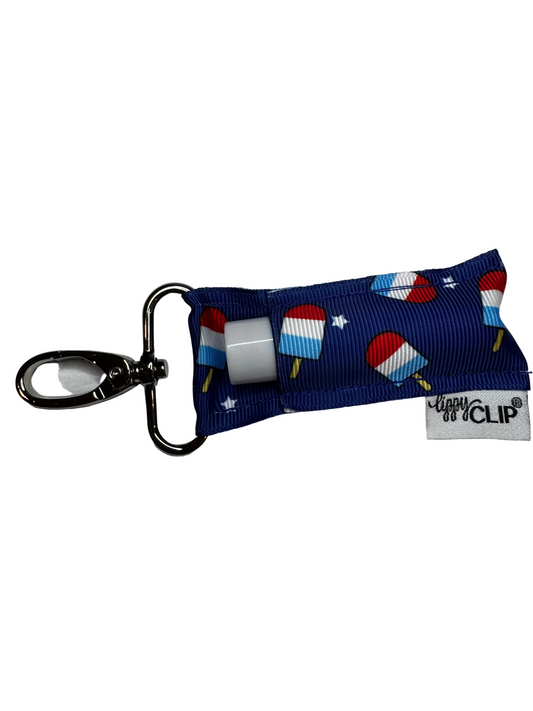 Patriotic Popsicles LippyClip® Lip Balm Holder