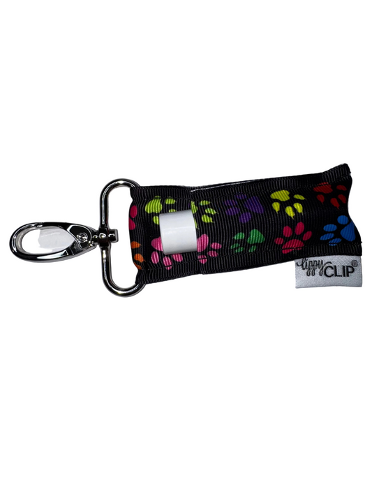 Paw Prints LippyClip® Lip Balm Holder