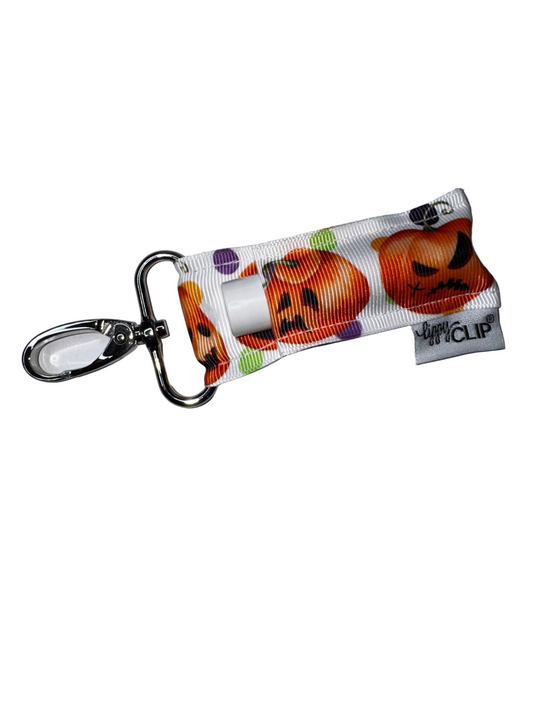 Jack-O-Lanterns LippyClip® Lip Balm Holder