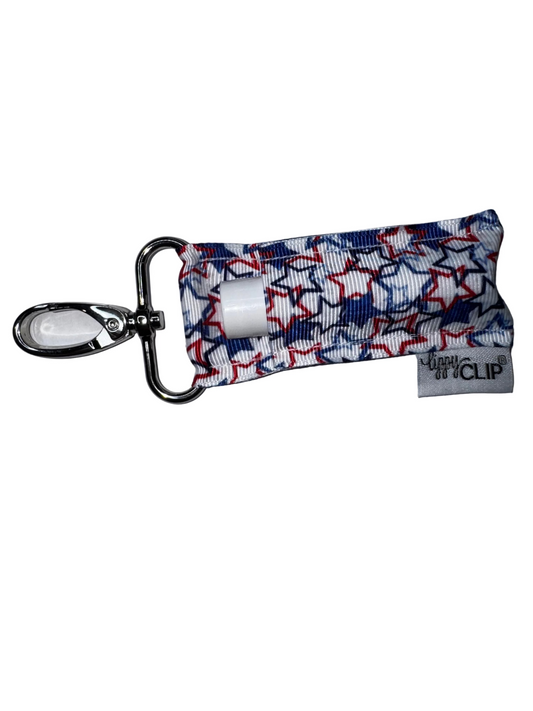 Star Spangled LippyClip® Lip Balm Holder