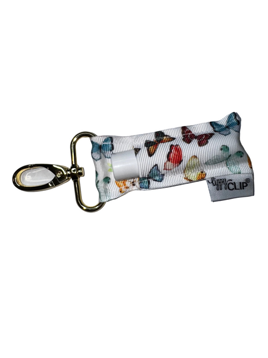Classic Butterflies LippyClip® Lip Balm Holder