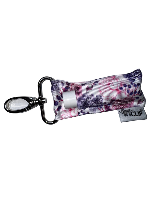 Pink and Purple Floral LippyClip®