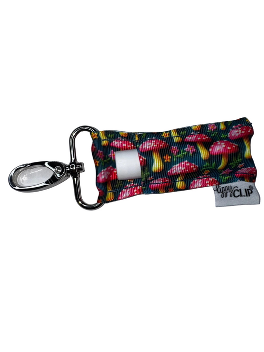 Mushrooms LippyClip® Lip Balm Holder
