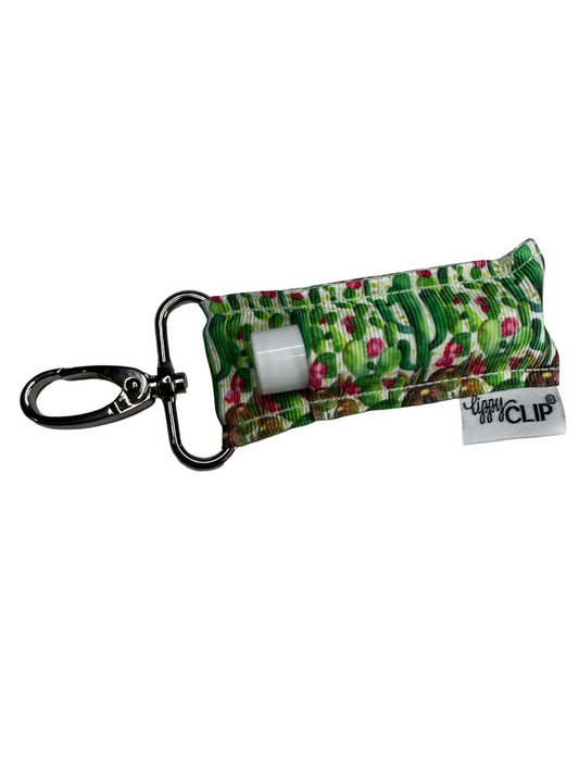 Cactus Blooms LippyClip® Lip Balm Holder