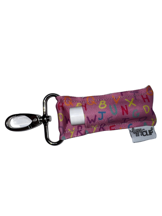 Lots of Letters LippyClip® Lip Balm Holder