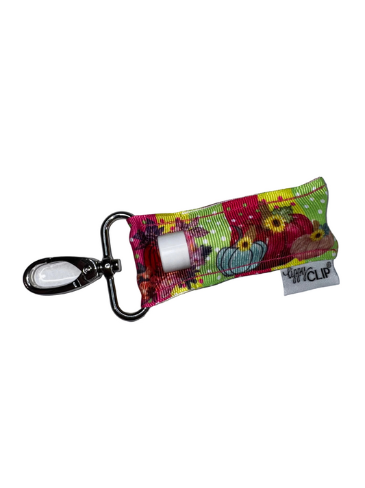 Bright Stripe Pumpkins LippyClip®