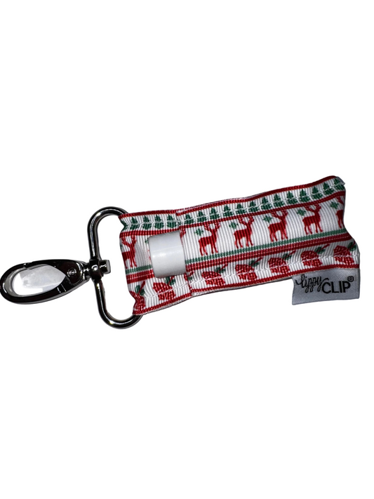 Reindeer Rendezvous LippyClip® Lip Balm Holder