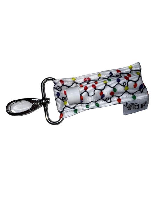 String of Christmas Lights LippyClip® Lip Balm Holder