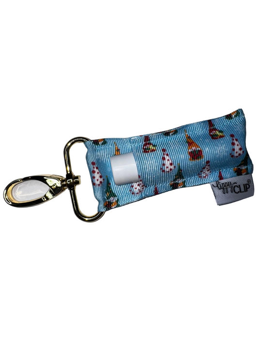 Mini Christmas Gnomes LippyClip® Lip Balm Holder