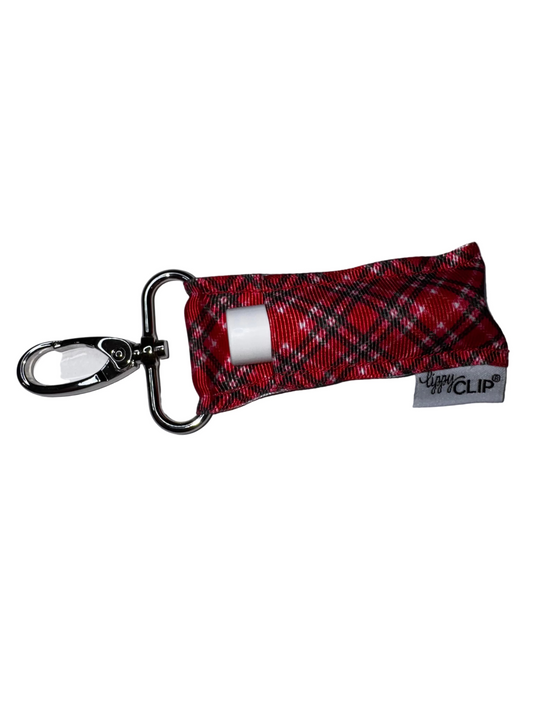 Red Christmas Plaid LippyClip®