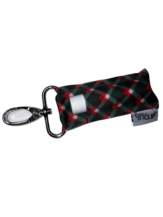 Green Christmas Plaid LippyClip®