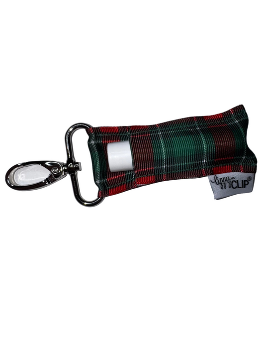 Green and Red Plaid LippyClip®