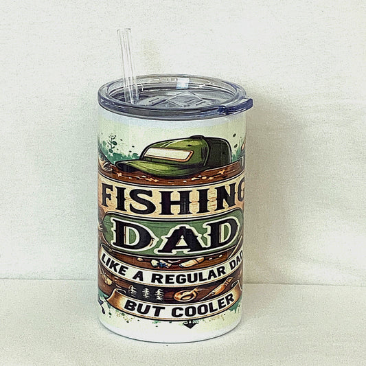 Fishing Dad 4-in-1 Can Cooler Cup