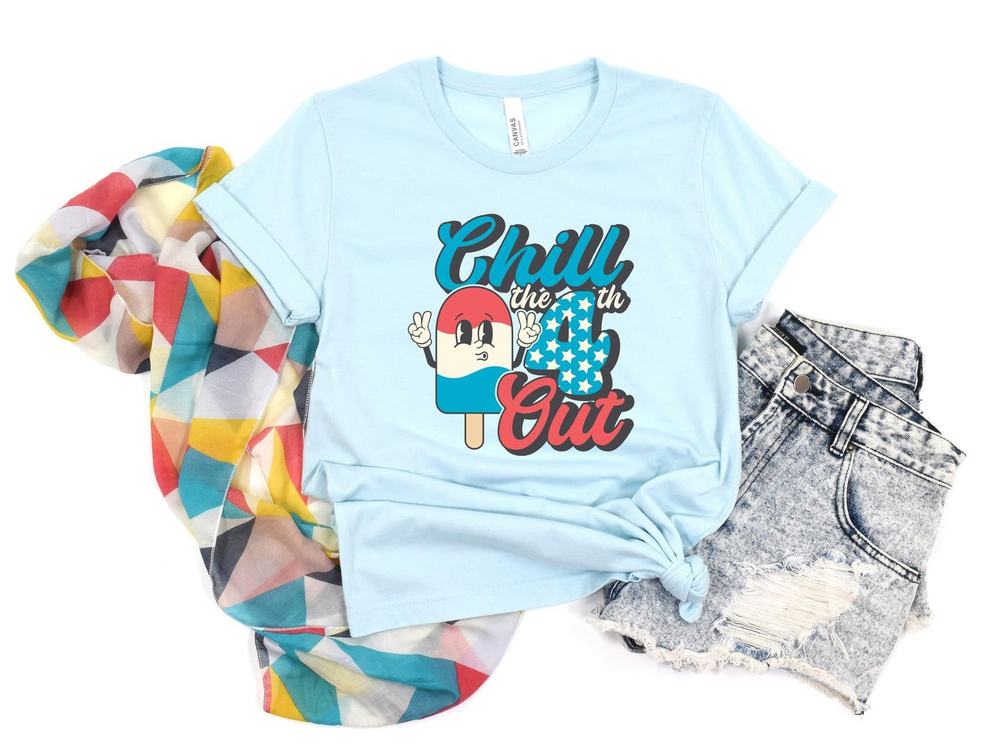 Chill the 4th out Graphic Tee
