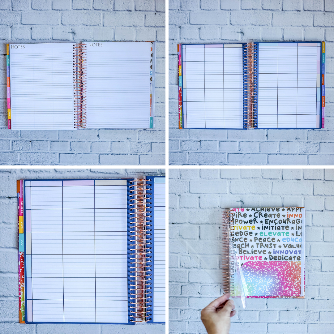 Watercolor Teacher Planner by BERTEAU & Co.