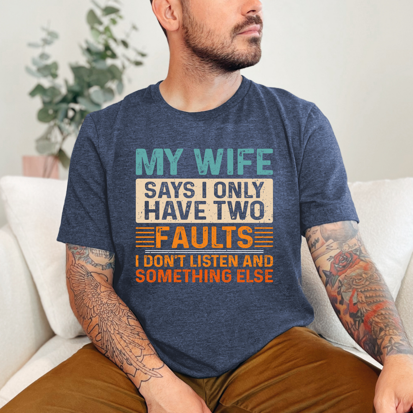 I don't listen Graphic Tee