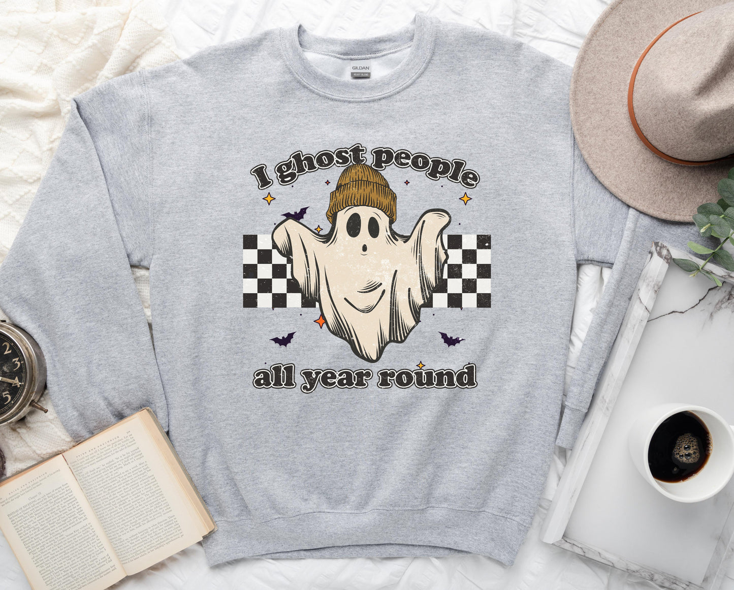 I Ghost People All Year Round Graphic Tee