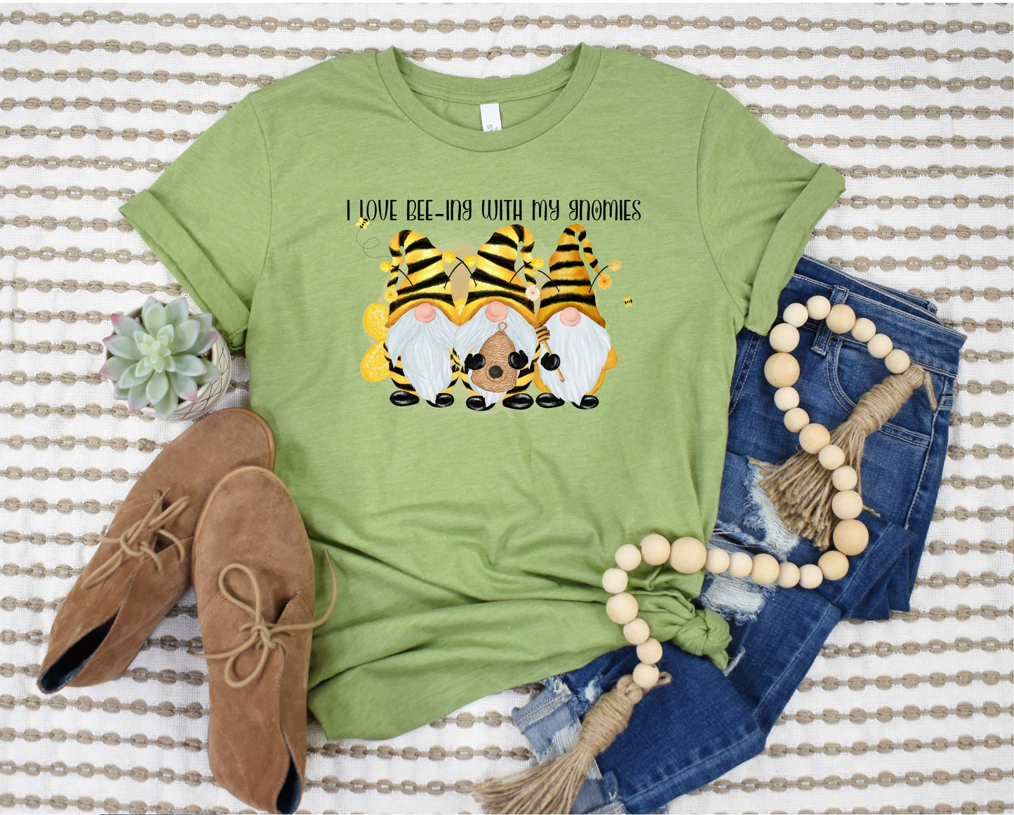 I love Beeing with my Gnomies Graphic Tee