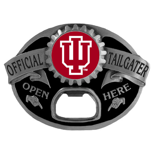 Indiana Hoosiers Tailgater Belt Buckle Bottle Opener