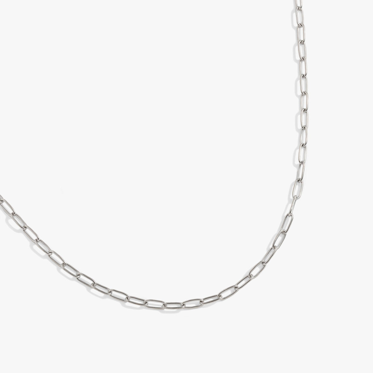 Paperclip Charm & Layering Necklace