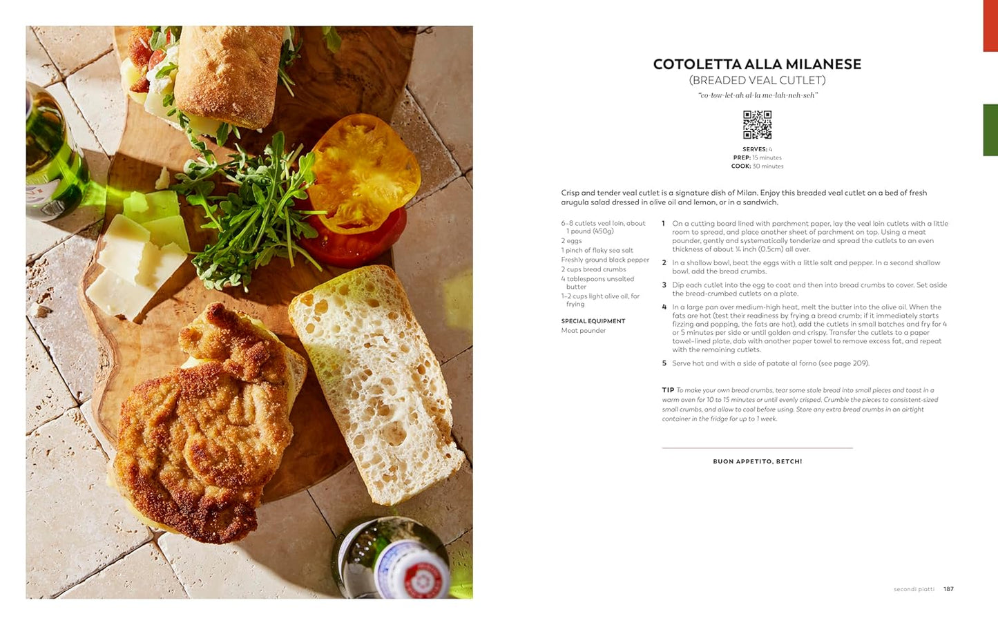 Italian/American: It's a QCP cookbook, betch!