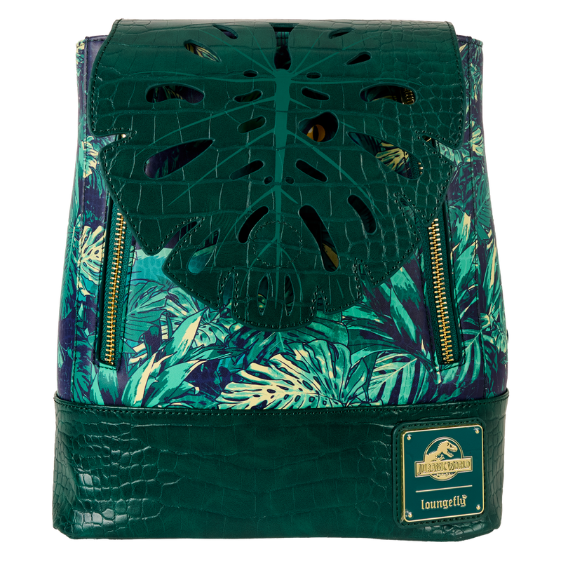 Loungefly Universal Jurassic World - Jurassic World Jungle Velociraptor Glow Drawstring Mini Backpack
