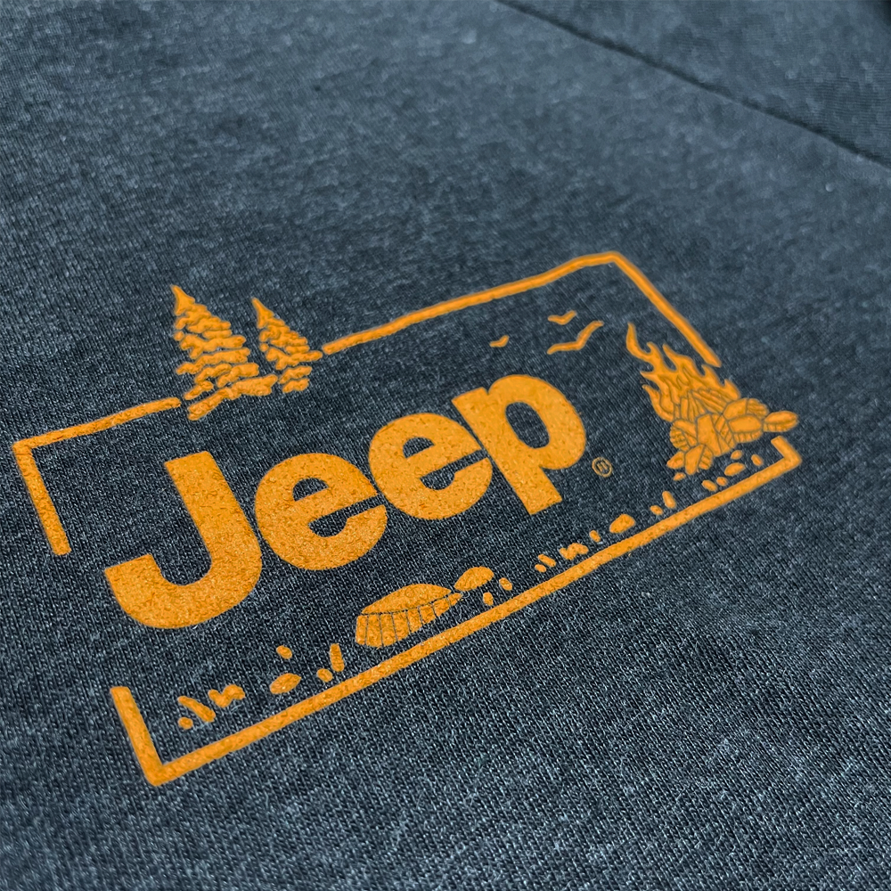Ladies Jeep® Sasquatch Family V-neck - Black