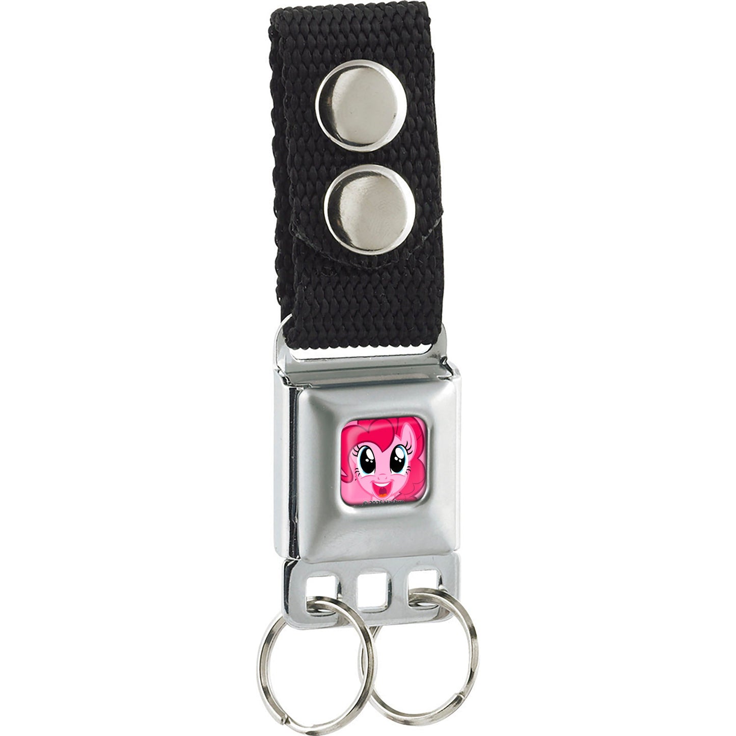 Keychain - My Little Pony Pinkie Pie Face Close-Up Full Color Pink