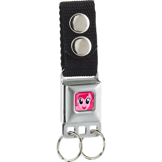 Keychain - My Little Pony Pinkie Pie Face Close-Up Full Color Pink