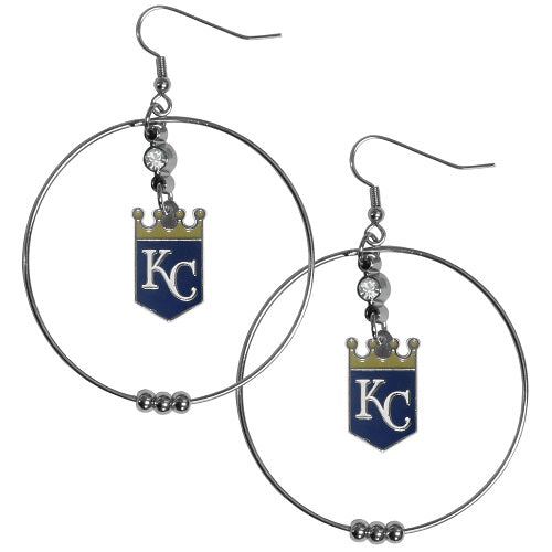 Kansas City Royals 2" Hoop Earrings