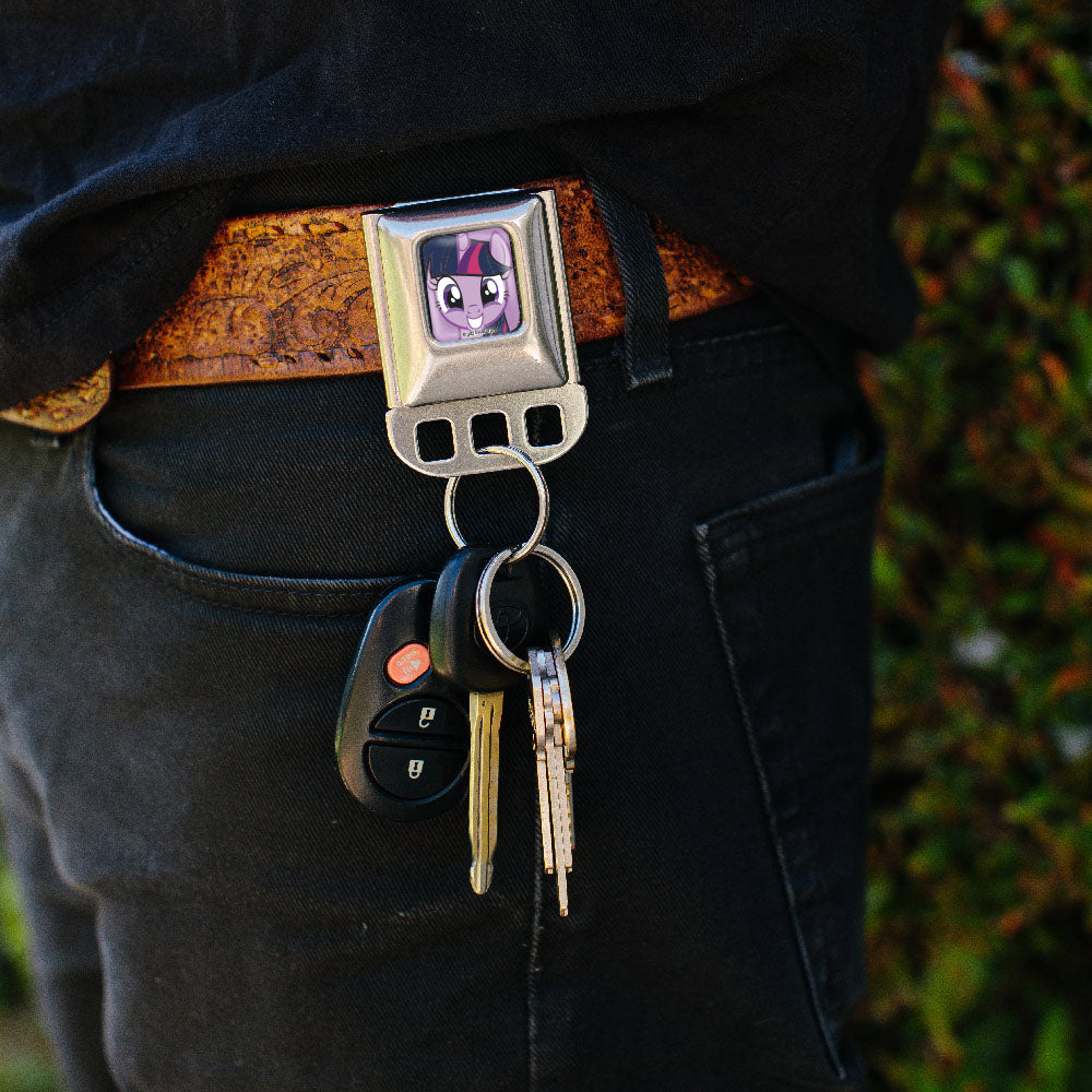 Keyholder - My Little Pony Twilight Sparkle Face Close-Up Full Color Purple