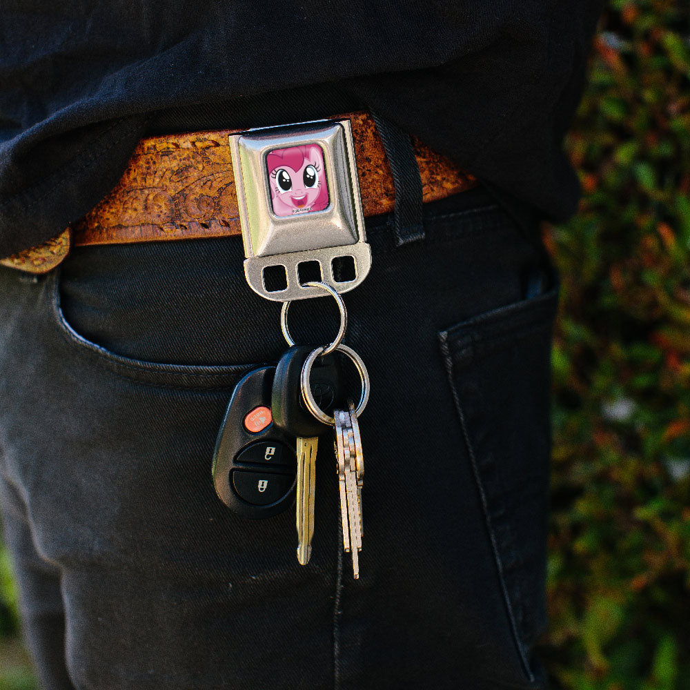 Keyholder - My Little Pony Pinkie Pie Face Close-Up Full Color Pink