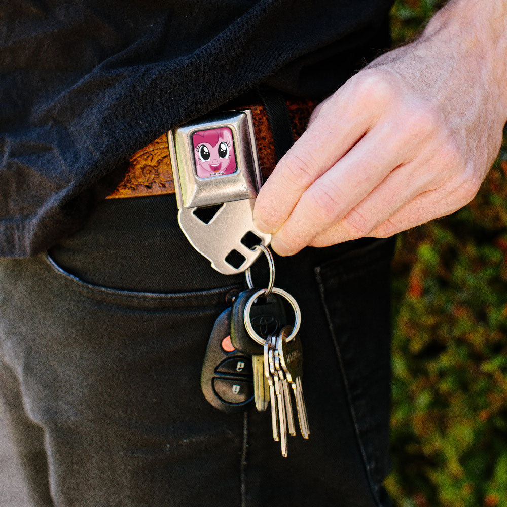 Keyholder - My Little Pony Pinkie Pie Face Close-Up Full Color Pink