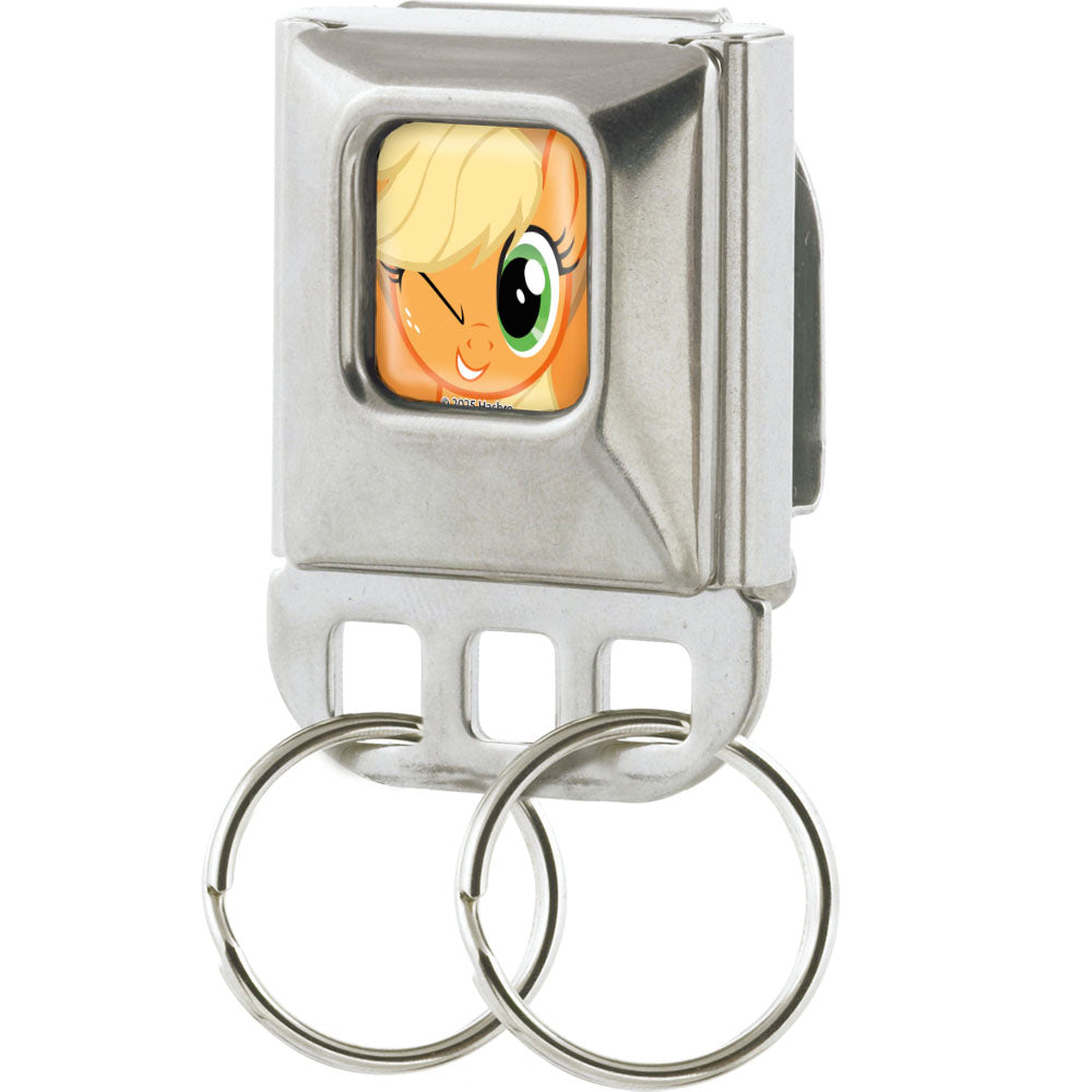 Keyholder - My Little Pony Applejack Face Close-Up Full Color Orange