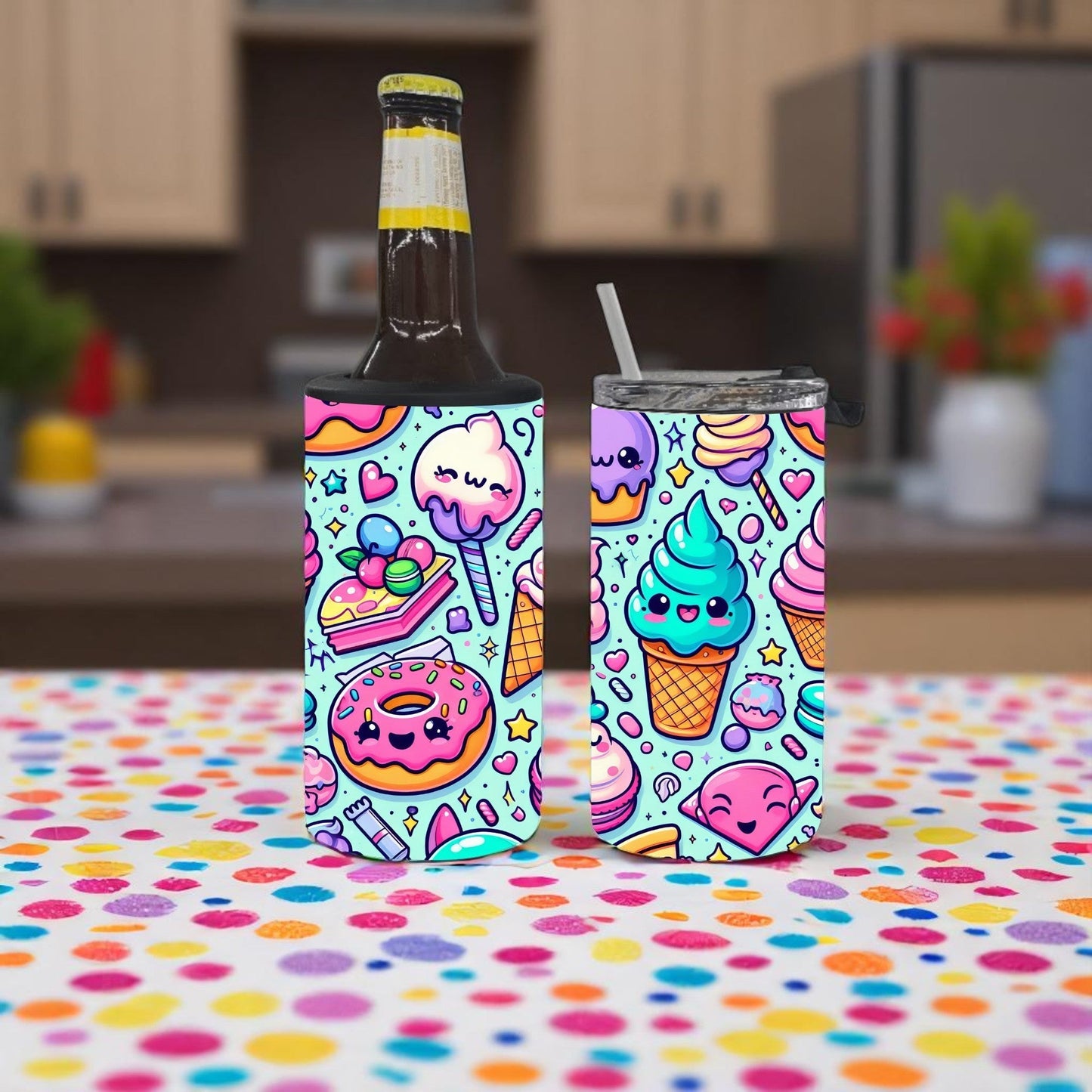 Kawaii Confection 4-in-1 Can Cooler Cup