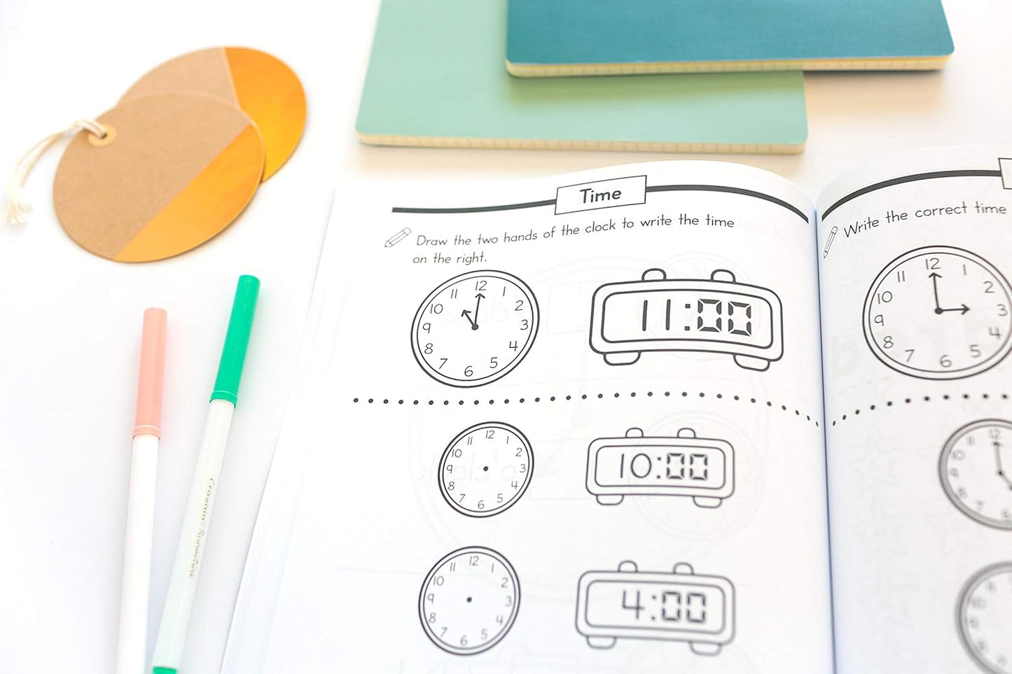 Kindergarten Math Workbook: Kindergarten and 1st Grade Workbook Age 5-7 | Homeschool Kindergarteners | Addition and Subtraction Activities + Worksheets (Spiral Bound)