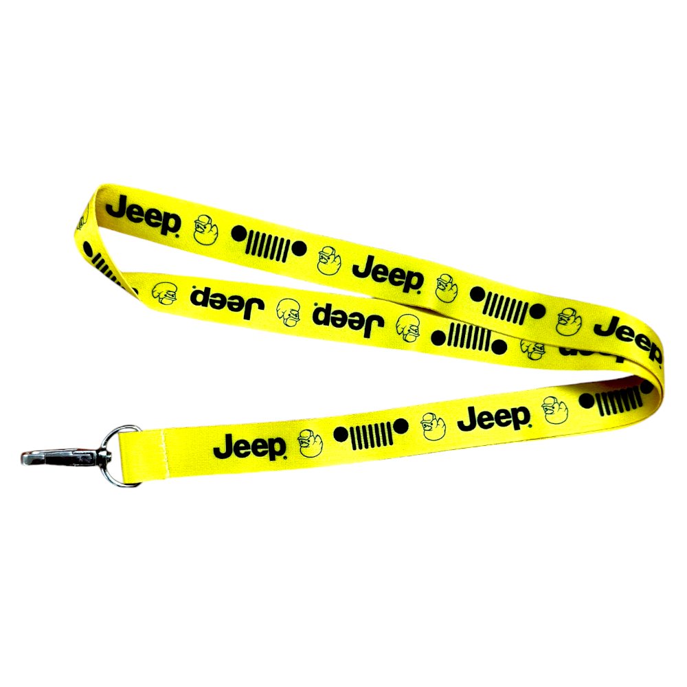 Lanyard - Jeep Duck Yellow
