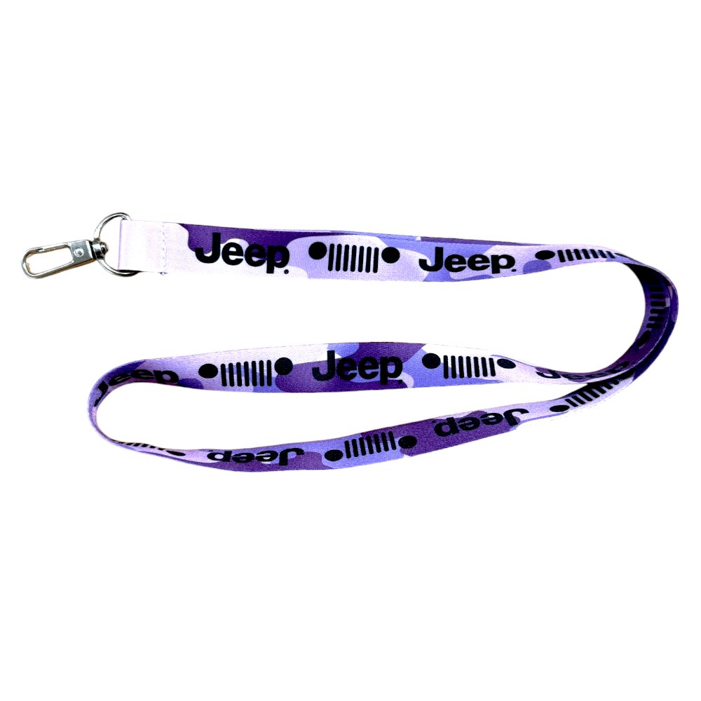 Lanyard - Jeep Purple Camo