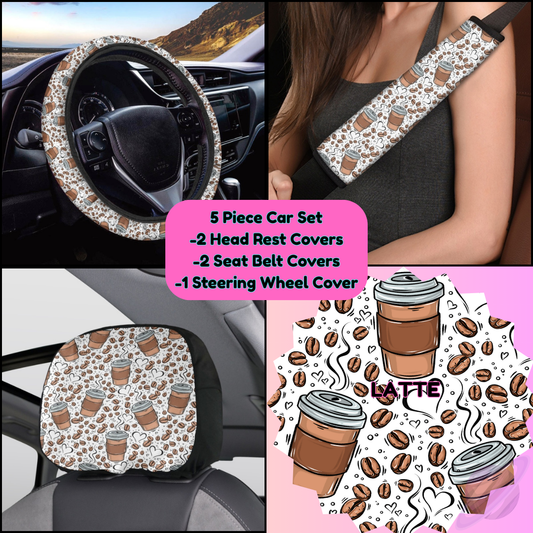 5 PIECE CAR SET-LATTE-PREORDER CLOSING 9/5