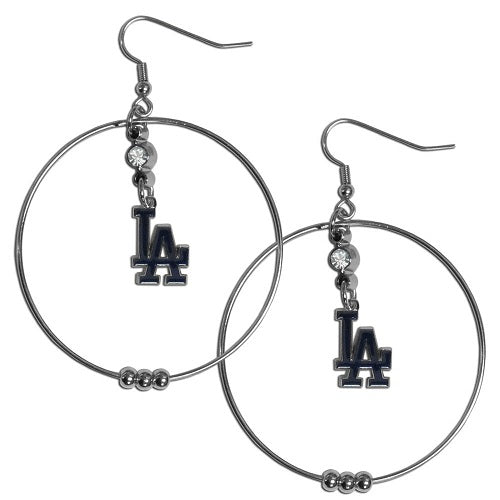 Los Angeles Dodgers 2" Hoop Earrings
