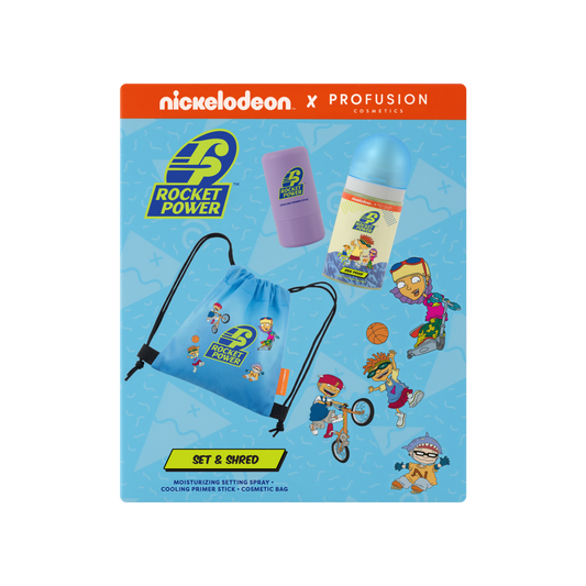 Rocket Power | Game Day Ready - 2 PC Face Set with Cosmetic Bag