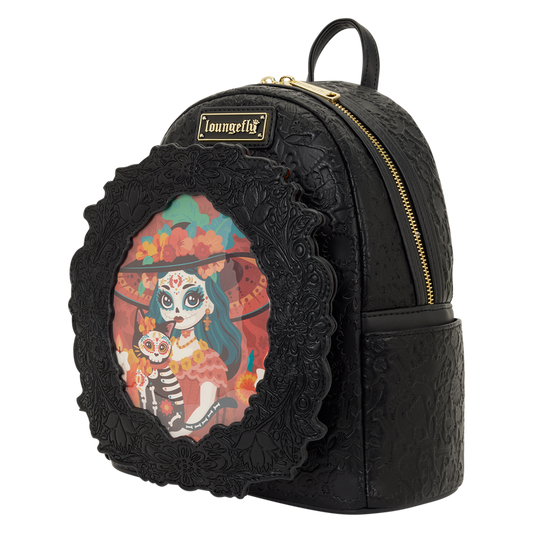 Loungefly  - Loungefly Branded Dia De Los Muertos Mini Backpack