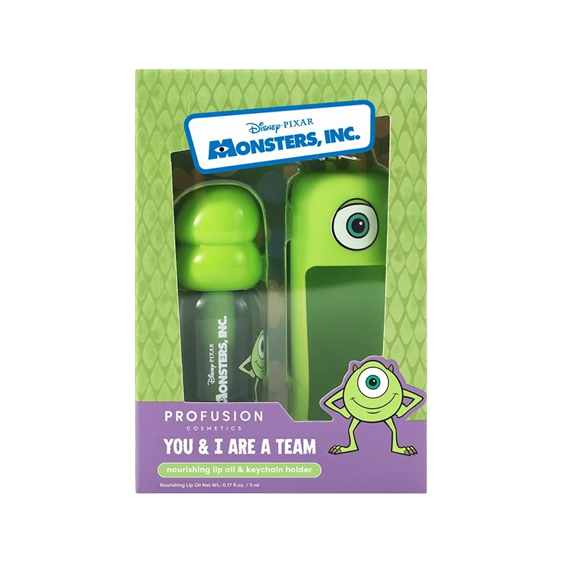 You & I Are A Team | Nourishing Lip Oil & Keychain Holder