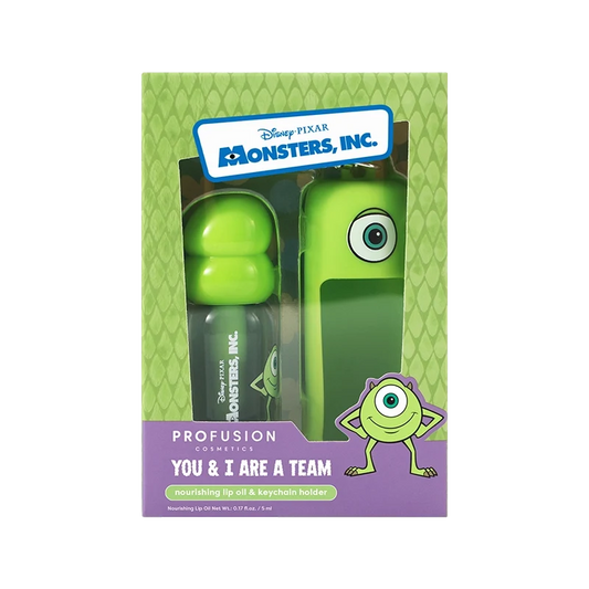 You & I Are A Team | Nourishing Lip Oil & Keychain Holder